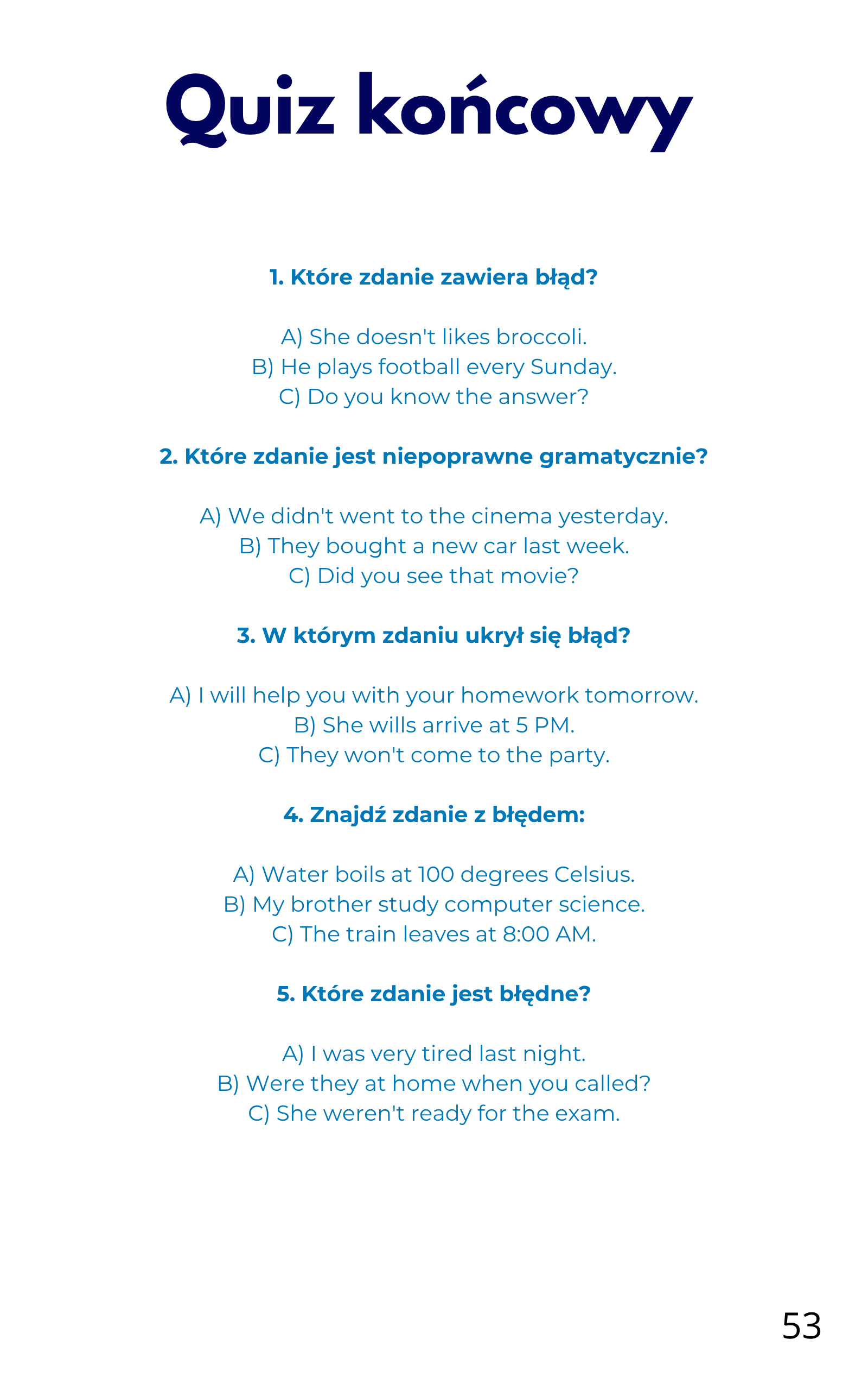 Wszystkie angielskie czasy! [4 e-booki]