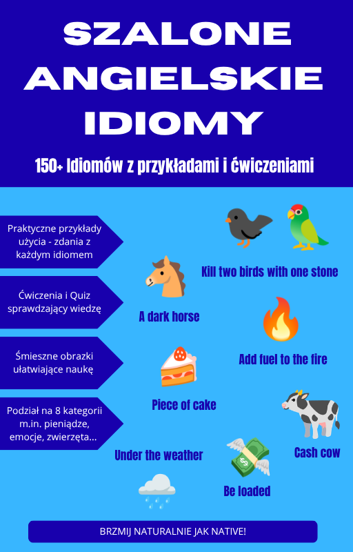Szalone Angielskie Idiomy - e-book.