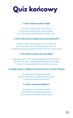 Wszystkie czasy Perfect - e-book.