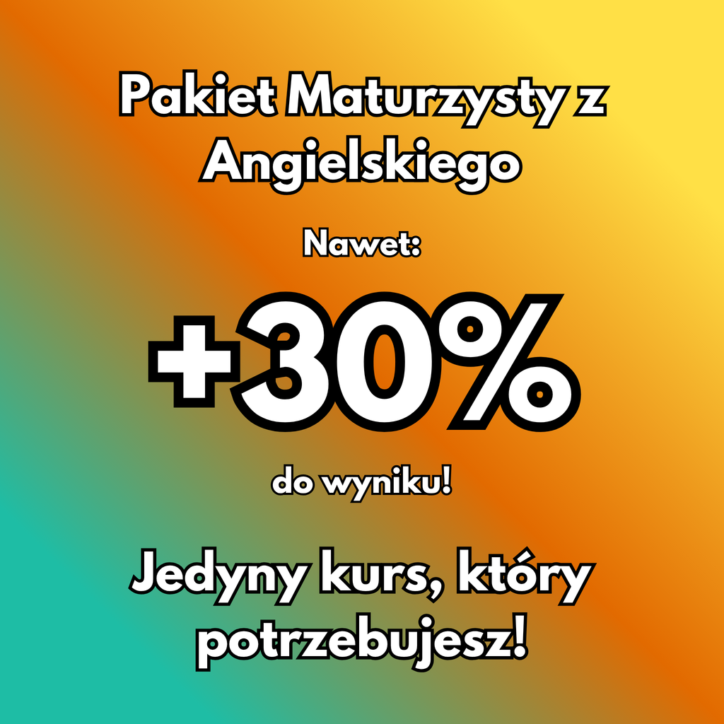 Pakiet Maturzysty z Angielskiego